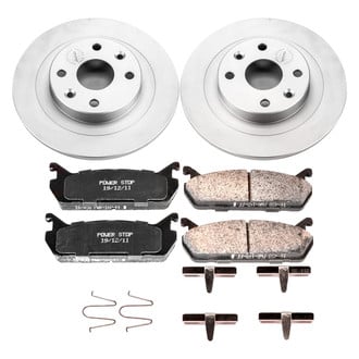PowerStop® - Z17 Evolution Geomet® Plain Rear Brake Kit