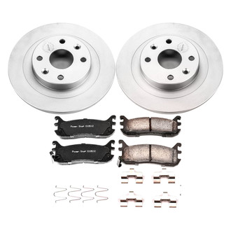PowerStop® - Z17 Evolution Geomet® Plain Rear Brake Kit