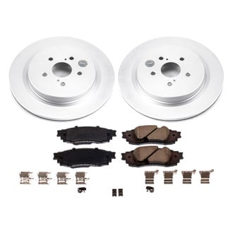 PowerStop® - Z17 Evolution Geomet® Plain Rear Brake Kit