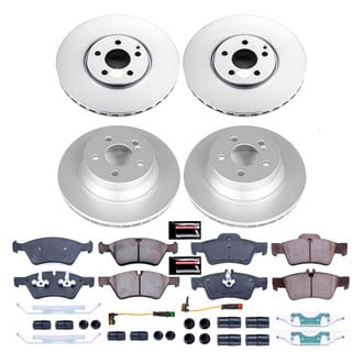 PowerStop® - Z17 Evolution Geomet® Plain Front and Rear Brake Kit