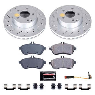 PowerStop® - Z17 Evolution Geomet® Plain Front Brake Kit