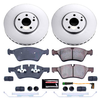 PowerStop® - Z17 Evolution Geomet® Plain Front Brake Kit