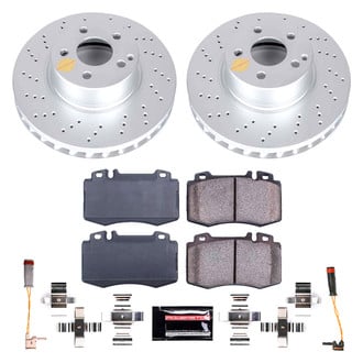 PowerStop® - Z17 Evolution Geomet® Plain Front Brake Kit