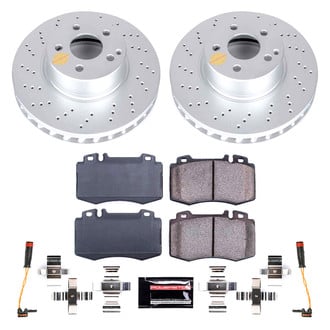 PowerStop® - Z17 Evolution Geomet® Plain Front Brake Kit