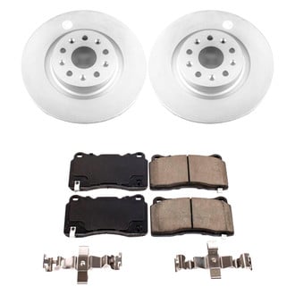 PowerStop® - Z17 Evolution Geomet® Plain Front Brake Kit