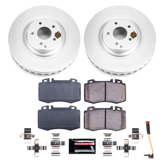 PowerStop® - Z17 Evolution Geomet® Plain Front Brake Kit