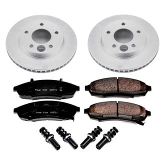 PowerStop® - Z17 Evolution Geomet® Plain Front Brake Kit