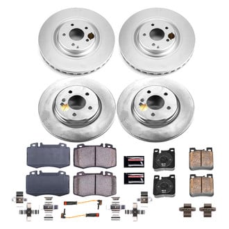 PowerStop® - Z17 Evolution Geomet® Plain Front and Rear Brake Kit