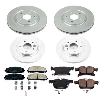 PowerStop® - Evolution Geomet® Z17 Plain Brake Kit