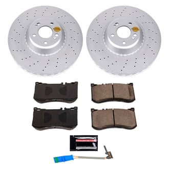 PowerStop® - Z17 Evolution Geomet® Plain Front Brake Kit