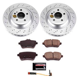 PowerStop® - Z17 Evolution Geomet® Plain Rear Brake Kit