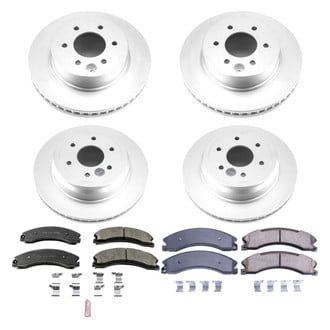 PowerStop® - Z17 Evolution Geomet® Plain Front and Rear Brake Kit