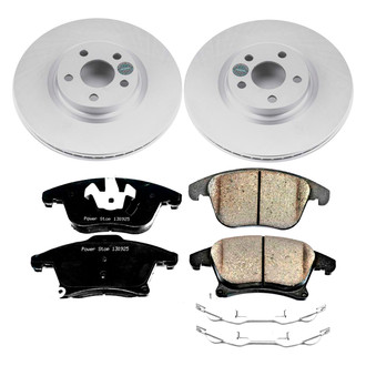 PowerStop® - Z17 Evolution Geomet® Plain Front Brake Kit