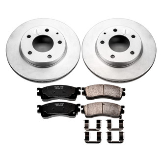 PowerStop® - Z17 Evolution Geomet® Plain Front Brake Kit