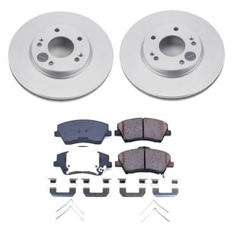 PowerStop® - Z17 Evolution Geomet® Plain Front Brake Kit