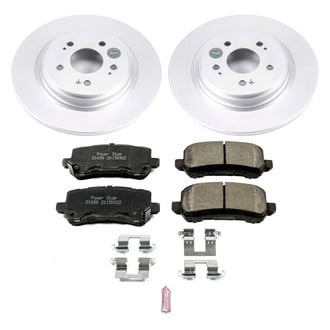 PowerStop® - Z17 Evolution Geomet® Plain Rear Brake Kit