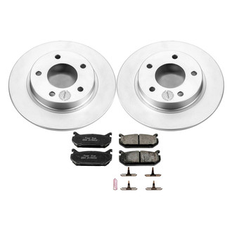PowerStop® - Z17 Evolution Geomet® Plain Rear Brake Kit