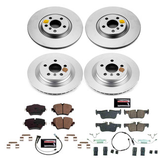 PowerStop® - Evolution Geomet® Z17 Plain Brake Kit