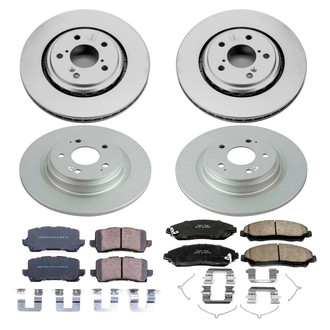 PowerStop® - Evolution Geomet® Z17 Plain Brake Kit