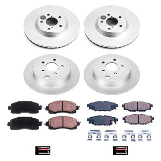 PowerStop® - Z17 Evolution Geomet® Plain Brake Kit