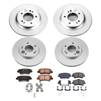 PowerStop® - Evolution Geomet® Z17 Plain Brake Kit