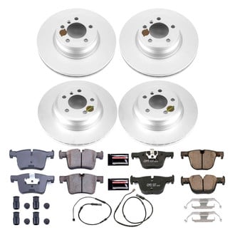 PowerStop® - Z17 Evolution Geomet® Plain Front and Rear Brake Kit