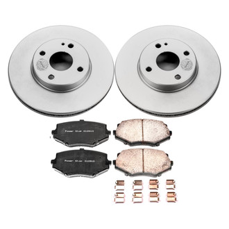 PowerStop® - Z17 Evolution Geomet® Plain Front Brake Kit