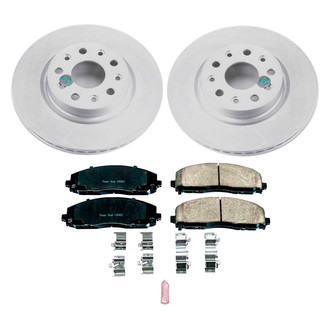 PowerStop® - Z17 Evolution Geomet® Plain Front Brake Kit