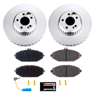 PowerStop® - Z17 Evolution Geomet® Plain Front Brake Kit