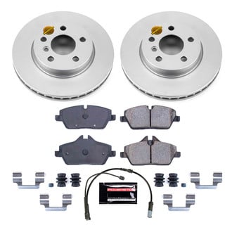 PowerStop® - Z17 Evolution Geomet® Plain Front Brake Kit