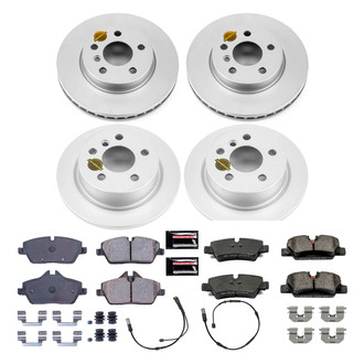 PowerStop® - Evolution Geomet® Z17 Plain Brake Kit