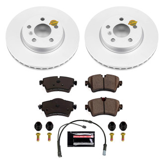 PowerStop® - Z17 Evolution Geomet® Plain Front Brake Kit