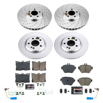 PowerStop® - Evolution Geomet® Z17 Plain Brake Kit