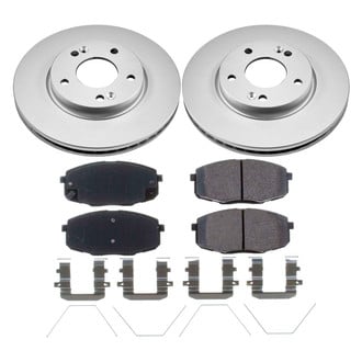 PowerStop® - Z17 Evolution Geomet® Plain Front Brake Kit