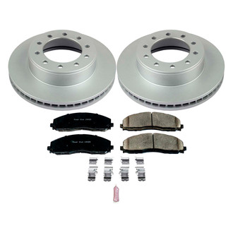 PowerStop® - Z17 Evolution Geomet® Plain Front Brake Kit