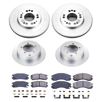 PowerStop® - Z17 Evolution Geomet® Plain Brake Kit