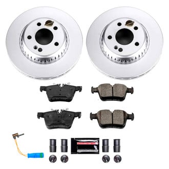 PowerStop® - Z17 Evolution Geomet® Plain Rear Brake Kit