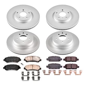 PowerStop® - Evolution Geomet® Z17 Plain Brake Kit