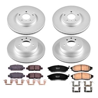 PowerStop® - Evolution Geomet® Z17 Plain Brake Kit