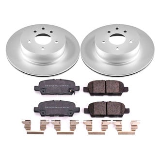 PowerStop® CRK8062 - Z17 Evolution Geomet® Plain Rear Brake Kit