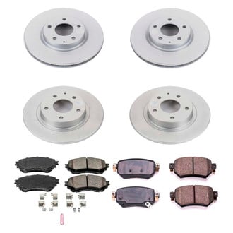 PowerStop® - Z17 Evolution Geomet® Plain Brake Kit