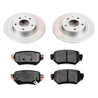PowerStop® - Z17 Evolution Geomet® Plain Rear Brake Kit