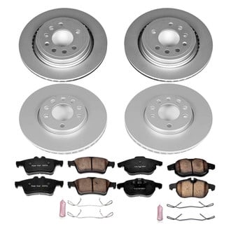 PowerStop® - Z17 Evolution Geomet® Plain Front and Rear Brake Kit