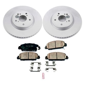 PowerStop® - Z17 Evolution Geomet® Plain Front Brake Kit