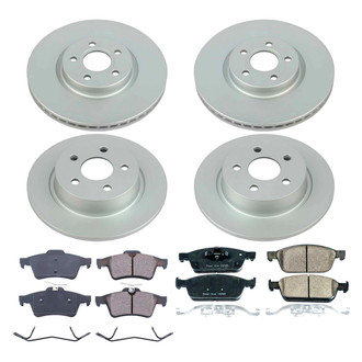 PowerStop® - Evolution Geomet® Z17 Plain Brake Kit
