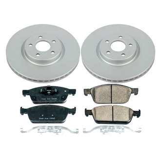 PowerStop® - Z17 Evolution Geomet® Plain Front Brake Kit