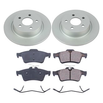 PowerStop® - Z17 Evolution Geomet® Plain Rear Brake Kit