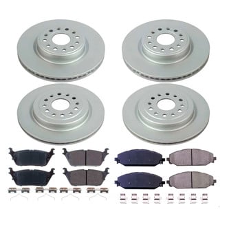 PowerStop® - Evolution Geomet® Z17 Plain Brake Kit