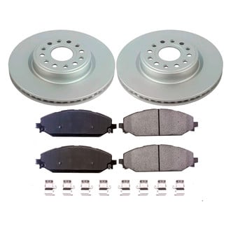 PowerStop® - Z17 Evolution Geomet® Plain Front Brake Kit