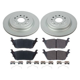 PowerStop® - Z17 Evolution Geomet® Plain Rear Brake Kit